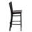 Prompton Vertical Back Metal Restaurant Barstool-462534149