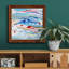 " Blush And Blue " Painting Print-2065709398-2065709699