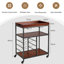 Freeburg Metal Bar Cart