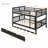 Bunk Bed With Trundle And Ladder-1796216046