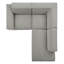 Canapé modulaire rembourré en L 3 pièces Bange Performance-943053214-943053203