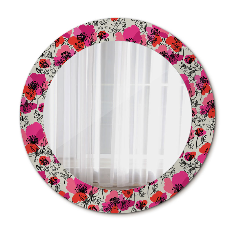 Huldar Glass Flat Wall Mirror
