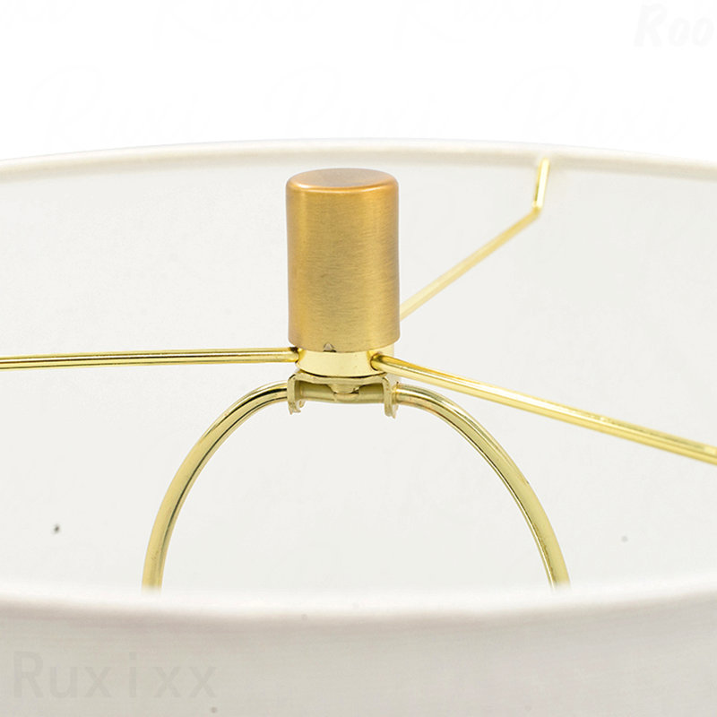 Lampe de table - Matériau en ciment et en métal