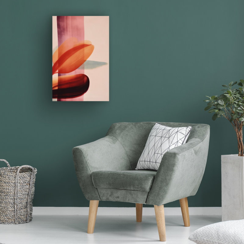 Art sur toile "Bolologic Impressions No 4", H 19 po x l 12 po