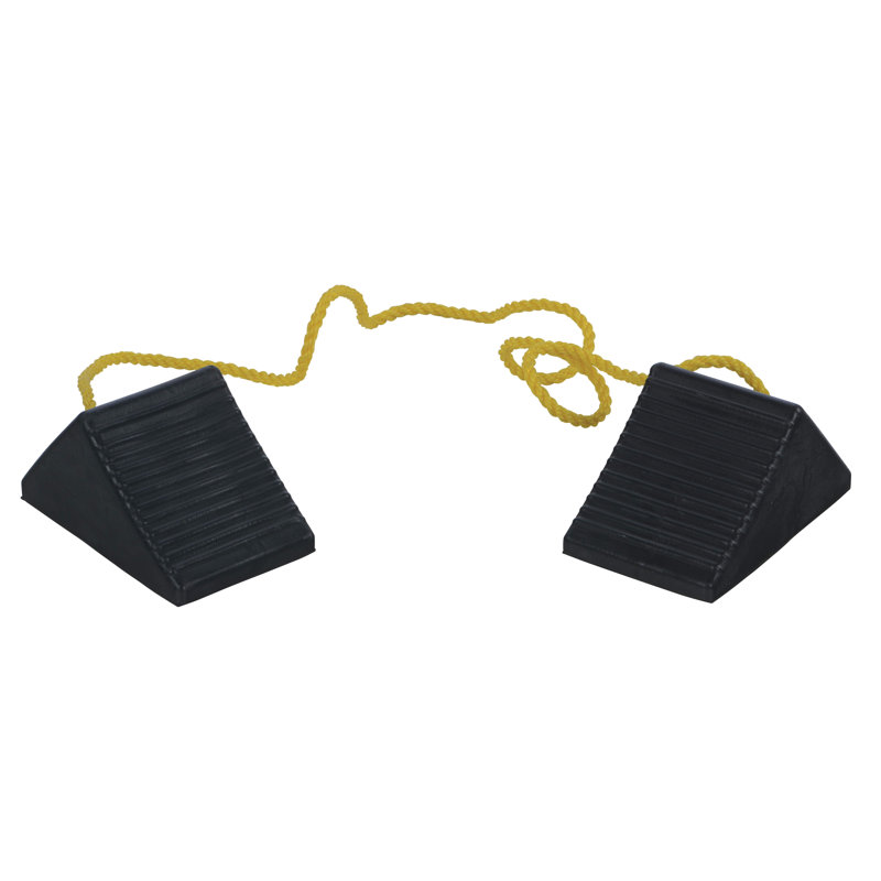 Molded Rubber Wheel Chock