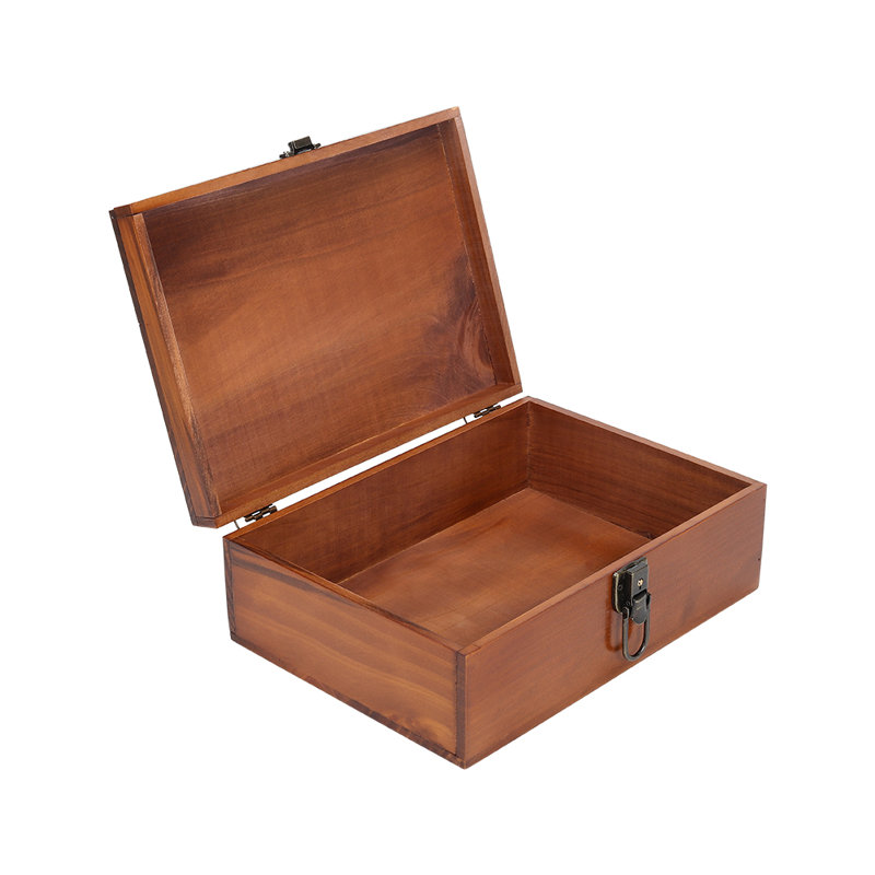 Lily Manor Wood Decorative Basket