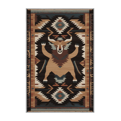  Tapis lavable Chupacabra Southwestern