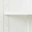 Armoire pour garde-manger, armoires de rangement pour garde-manger avec 2 portes et 3 tablettes, armoire de rangement pour garde-manger blanche, armoire pour la cuisine, la salle à manger et le salon.