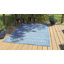 Tapis intérieur / extérieur bleu marine Heckstall-1792703220