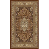 Infinity 11.48" Chocolate Rug