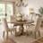 Melida Round Solid Wood Dining Table