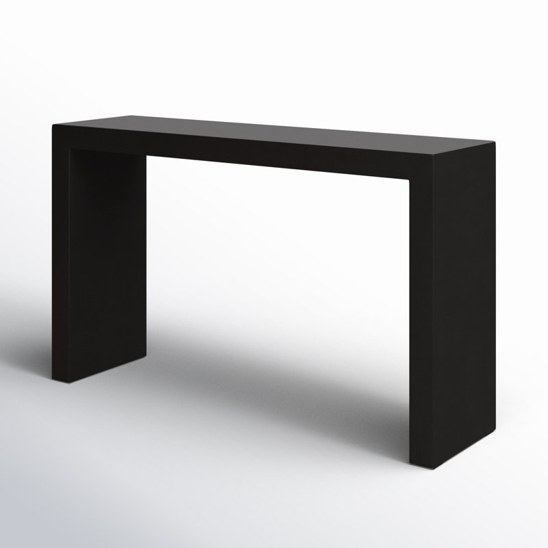 Kareen 55'' Console Table, Lava Brown