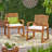 DELLA WOOD KD ARMCHAIR