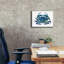 «Blue Coastal Crab» par Cindy Jacobs, art mural sur toile-1522660291