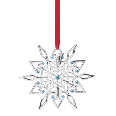 2025 Snow Majesty Silverplate Ornament