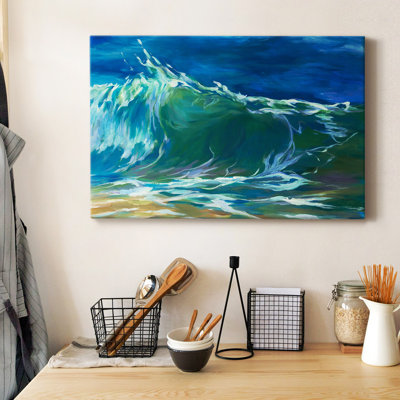 Green Flash Premium Gallery Wrapped Canvas - Ready to Hang