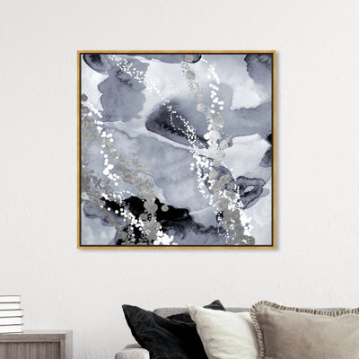 «Even More Love Silver», reproduction d'impression sur toile tendue