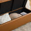 Banc de rangement rembourré en PU de 153 cm de large avec couvercle rabattable, idéal pour une utilisation polyvalente à la maison et une organisation améliorée-1351980065-1351980068