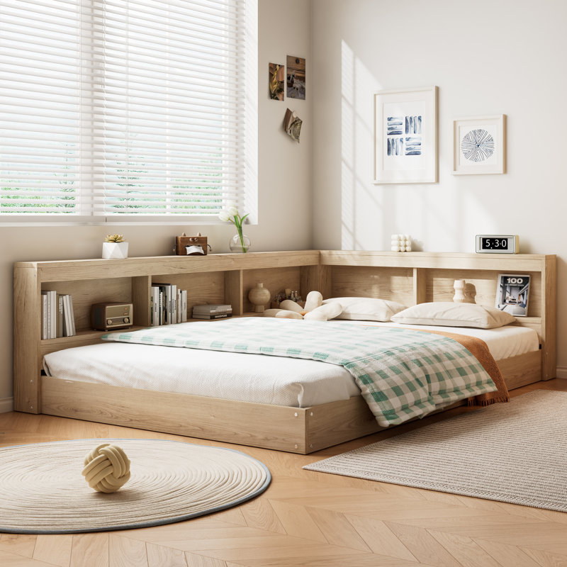 Abdulsamad Storage Bed, Double (4'6)