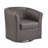 Wilmore Swivel Upholstered Accent Chair with Curved Backrest-720846535