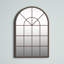 Beauvais Metal Flat Wall Mirror