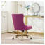 Chaise de bureau moderne en velours A&A Furniture-543291855-543291850-543291853