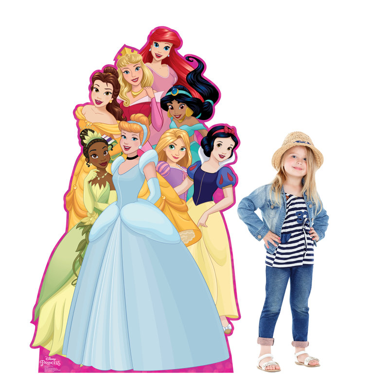 Disney Princess Group Life-Size Cardboard Standee