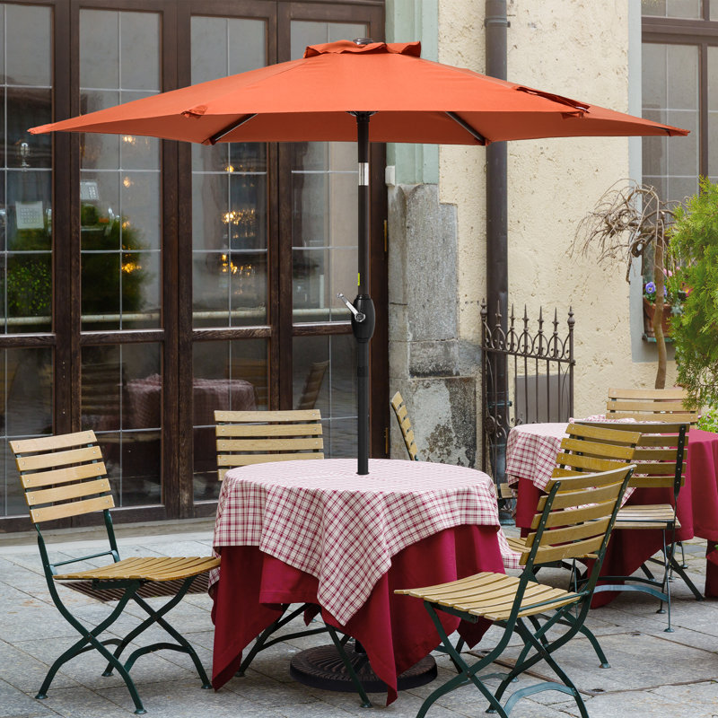 Parasol de marché 90 po Daljeet, Orange