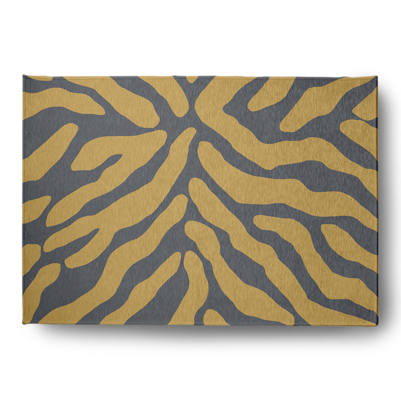 Chenille Abstract Indoor Rug, Rectangle 5' x 7'