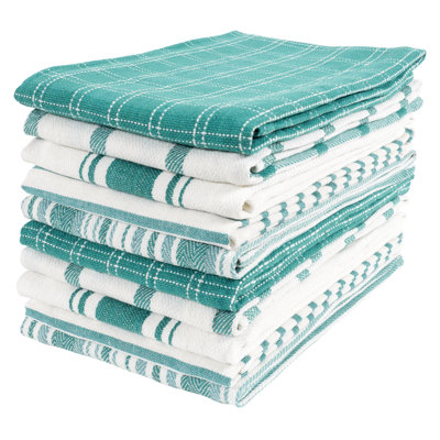 Ensemble de 10 serviettes de cuisine KAF Home de 18 x 28 po