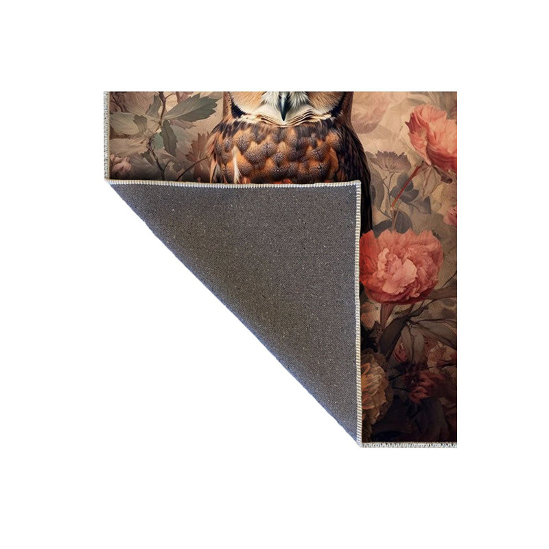 Tapis décoratif lavable à la machine, Rectangle 3 pi 3 po x 4 pi 11 po