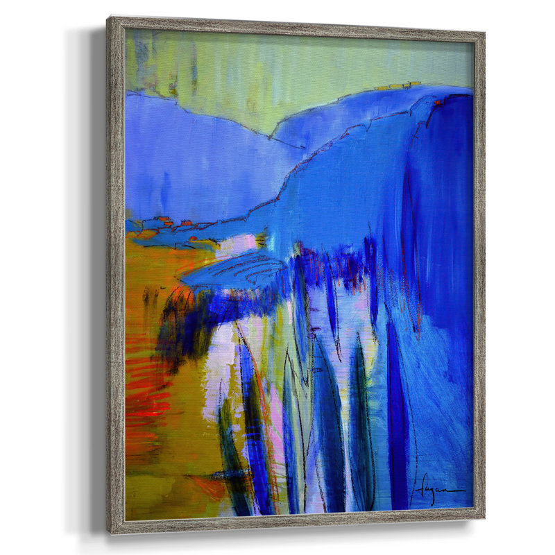 Fertile Dreams II, reproduction encadrée - bois massif, H 11 po x l 9 po
