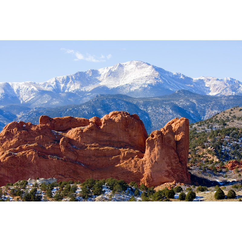 Pikes Peak and Garden par Swkrullimaging, H 8 po x l 12 po