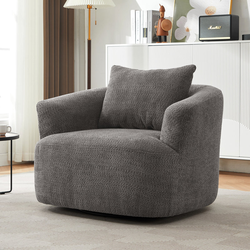 Chaise pivotante à 360 °, Grey