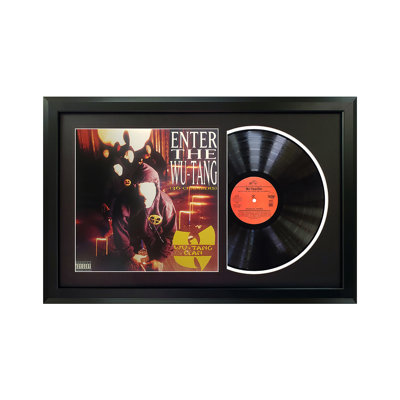 Wu-Tang Clan "Enter the Wu-Tang (36 Chambers)" Framed Record with Black Mat