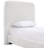 Fira Daliah Chenille Fabric Upholstered Bed-1639458601-1639458600