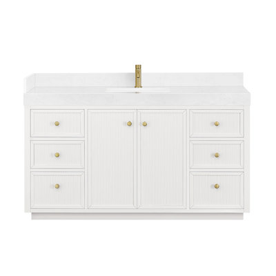 Ensemble de meuble-lavabo simple 60 po Peryman