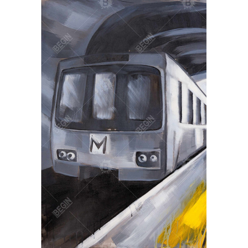 «Subway» sur toile