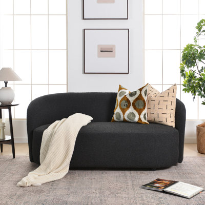 Cleaven 68'' Wide Boucle Upholstered Loveseat Sofa