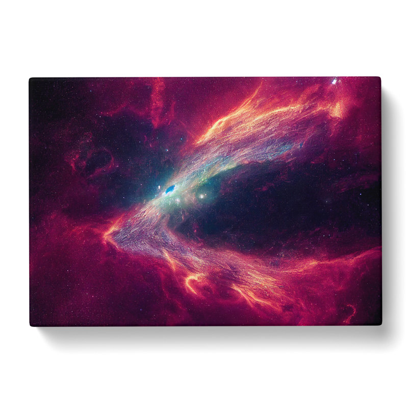 Wonderful Universe - Wrapped Canvas Print, 35cm H x 50cm W x 3cm D
