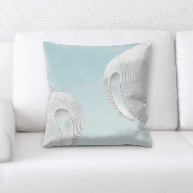 Minimalism Microsuede Reversible Throw Pillow