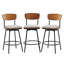 Tabouret de comptoir pivotant 27 po Avriel-1004812381