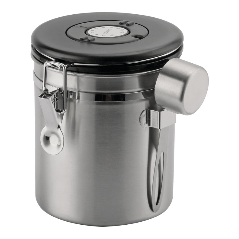 Café Ole Stainless Steel 500ml Coffee Canister