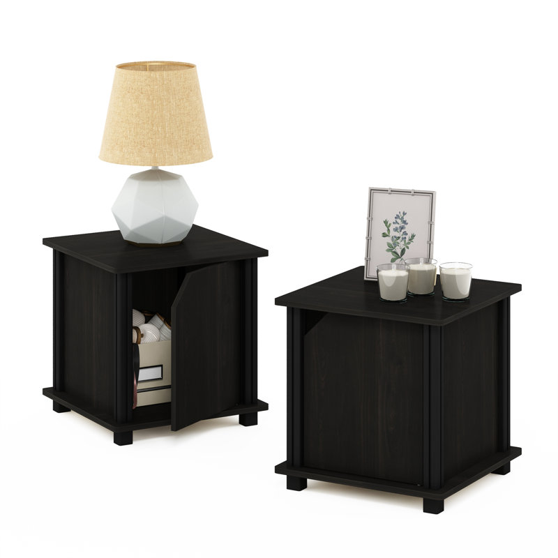 Dontaz Side Table Set, Espresso