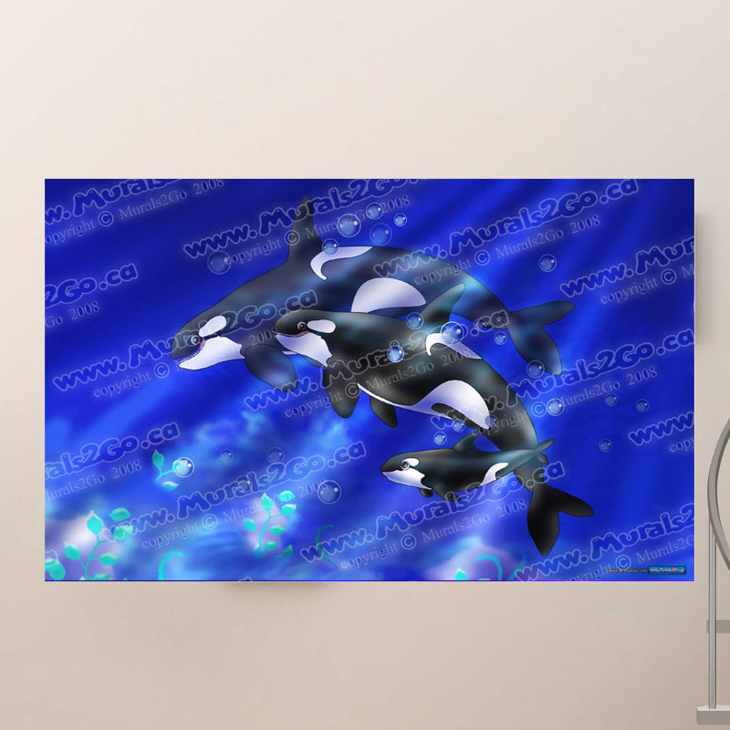 Nautical & Beach Non-Wall Damaging Wall Decal, 22" H x 36" W