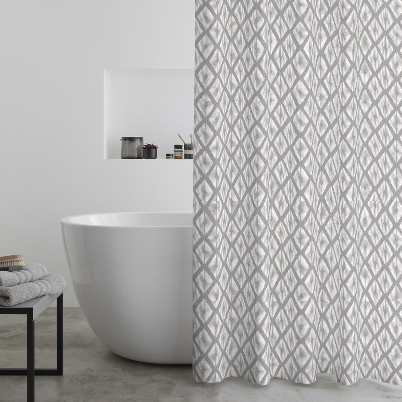 Aztec Diamond Shower Curtain Panel
