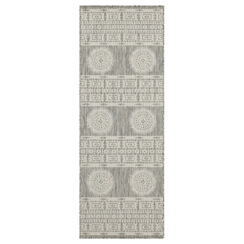 Stain-resistant Polypropylene Flatweave Rug - Indoor Outdoor Use For Family & Pet Spaces