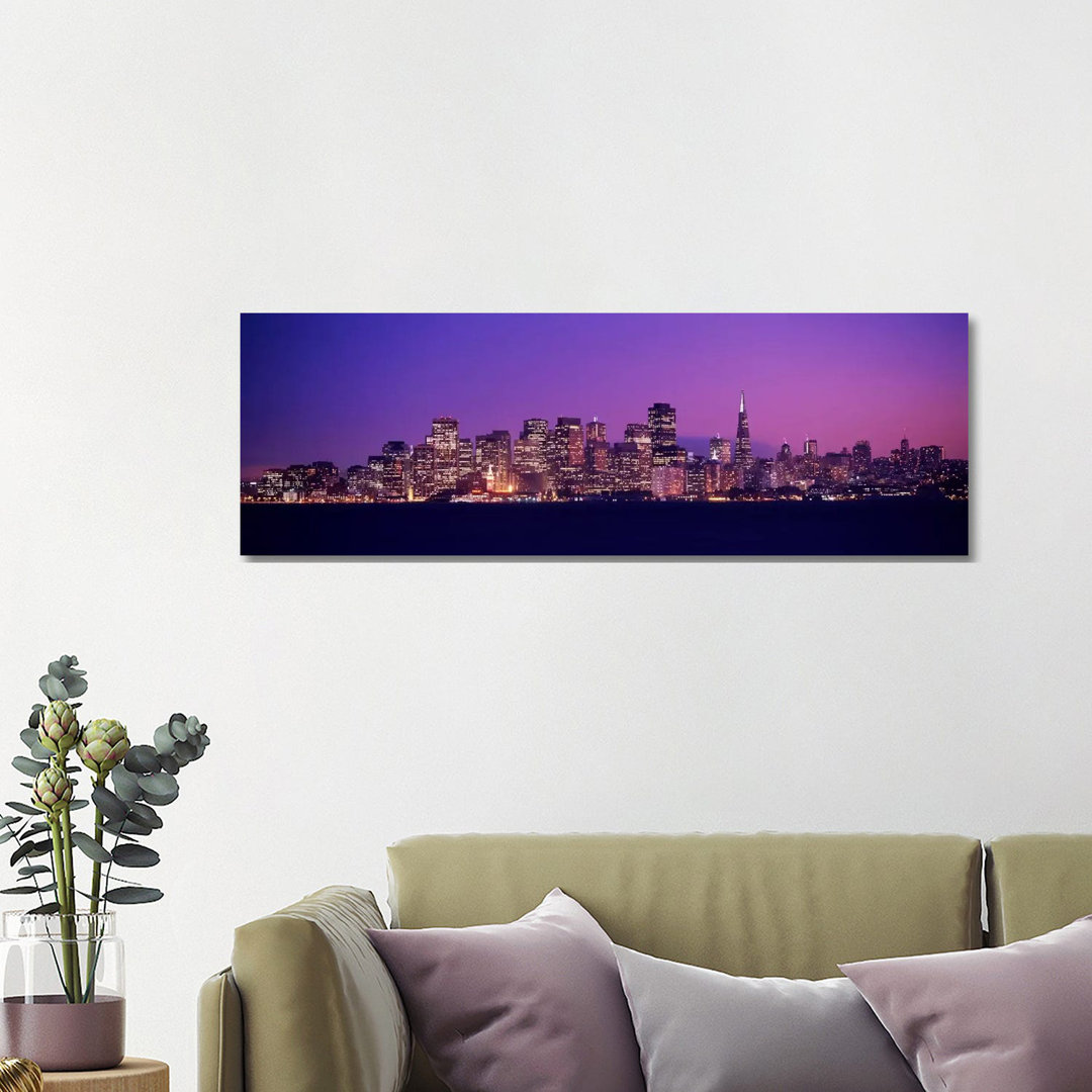 San Francisco, California, USA by Panoramic Images - Wrapped Canvas Panoramic Print