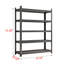 Garage Five Storey Shelf, Capable Of Accommodating 2500 LBS, Adjustable Metal Shelf, Black, Requires Assembly