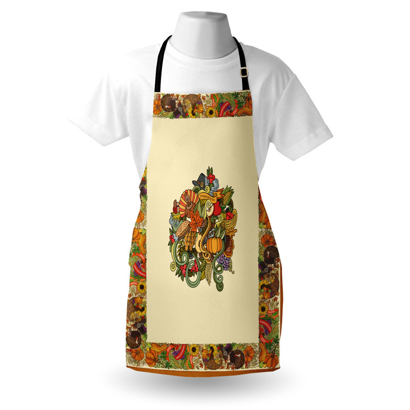 Floral Bib Apron